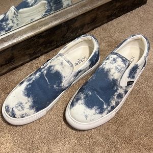 J. Crew Factory Tie-Dyed Road Trip Slip Ons NWT